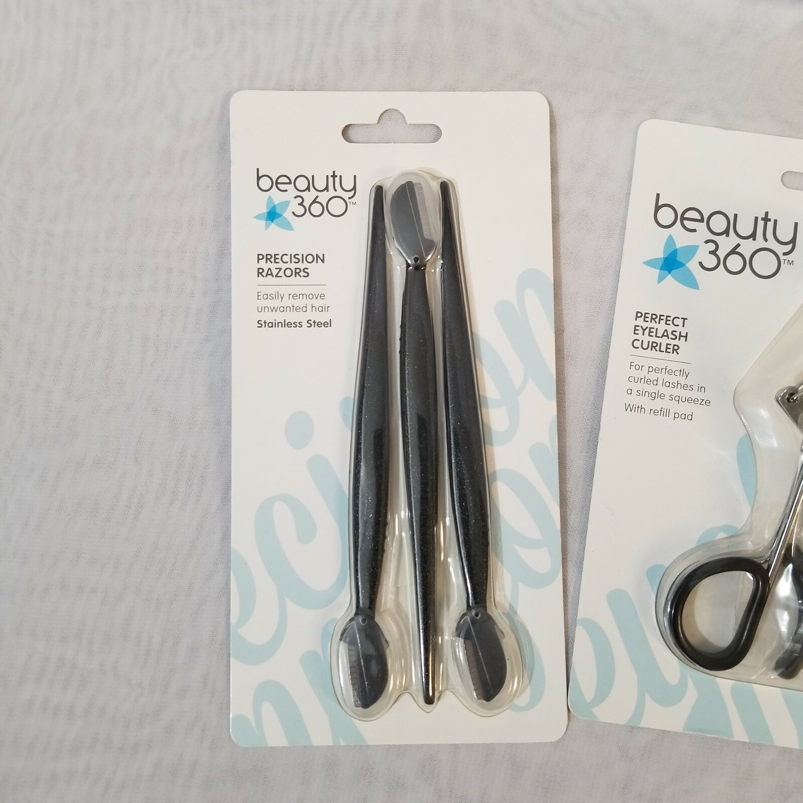 Wholesale Lot Beauty 360 Stainless Steel Facial Trimmers and Carry Bag New Seal.