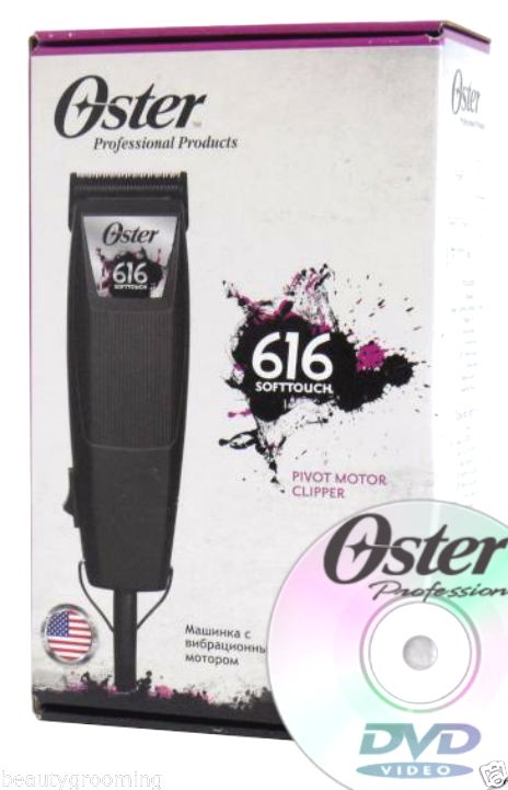 Oster Pivot Motor 616 SoftTouch 220V Professional Clipper 2 Blades 76616-507