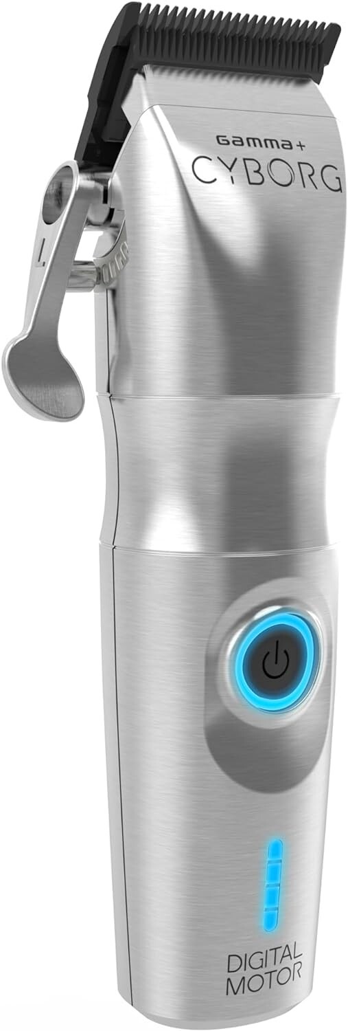 Gamma+ Cyborg Professional Metal Clipper With Digital Brushless motor | GP604M