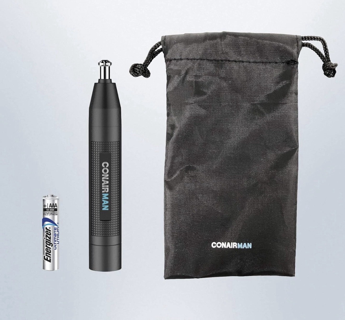 ConairMAN Lithium Powered Ear & Nose Trimmer Open Box Complete Battery Included