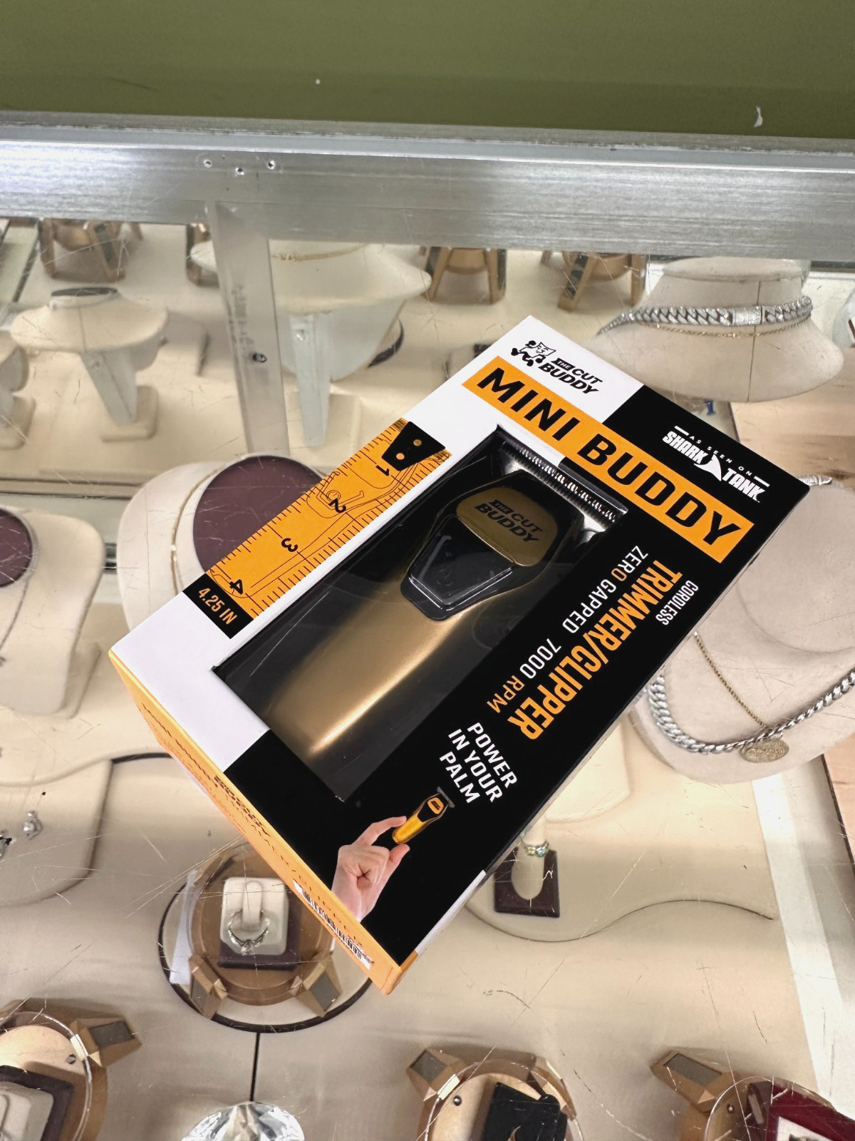 THE CUT BUDDY MINI BUDDY CORDLESS TRIMMER/CLIPPER -NEW-