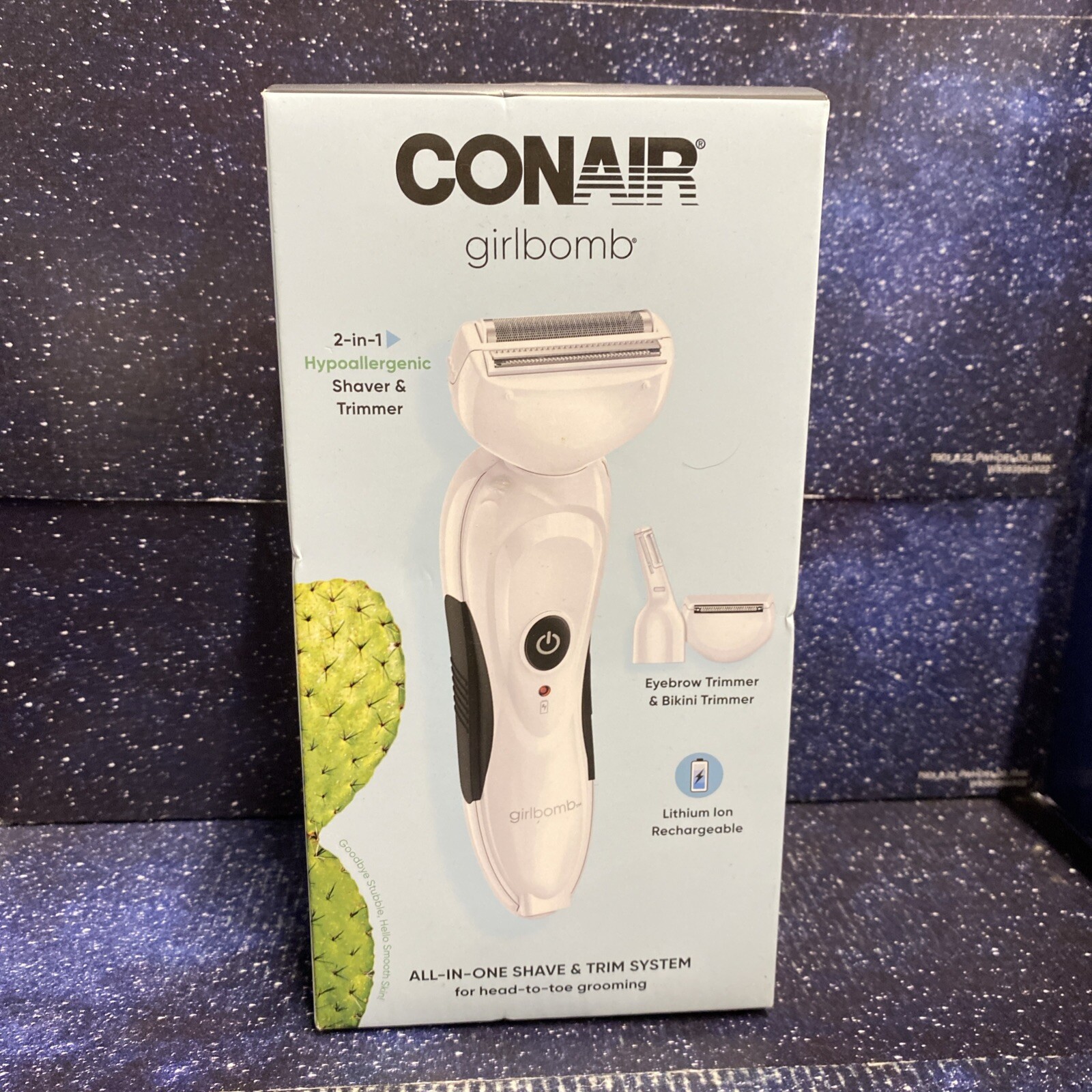 Conair Girlbomb All-In-One Electric Shaver GBLT42 NEW – Free Shipping