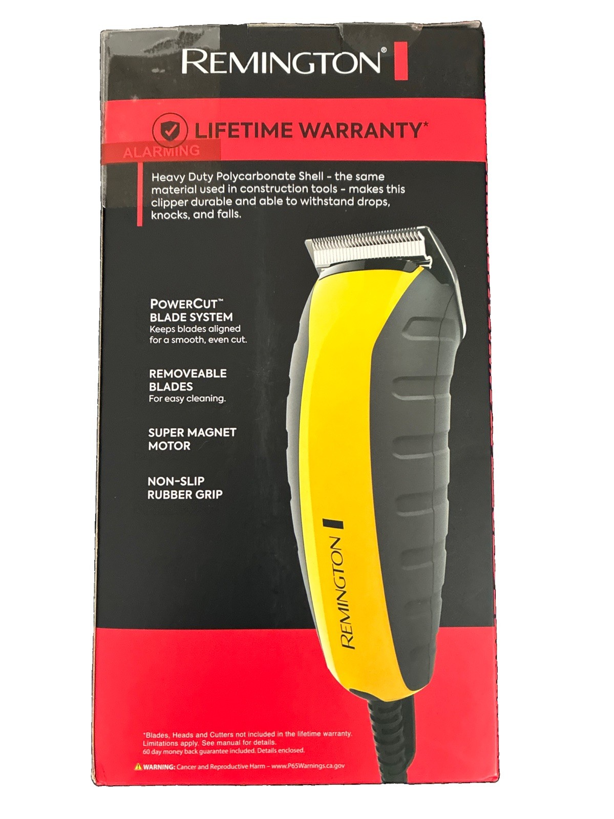 Remington Virtually Indestructible Haircut And Beard Trimmer 15 Piece Kit HC5855