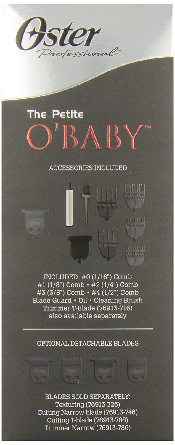 Oster 76988-30 O Baby T Blade Clipper/trimme, 2 lbs, 1 Count