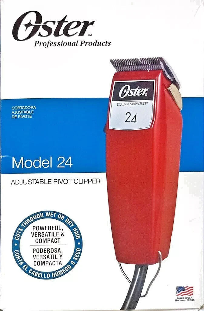 Oster 220v Deluxe Model 24 Pivot Clipper Adjustable Blade 24-51
