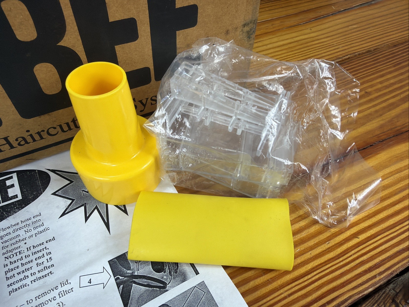 Flowbee Home Haircutting System Clipper Head/Hose, Vacuum & Accessories Included