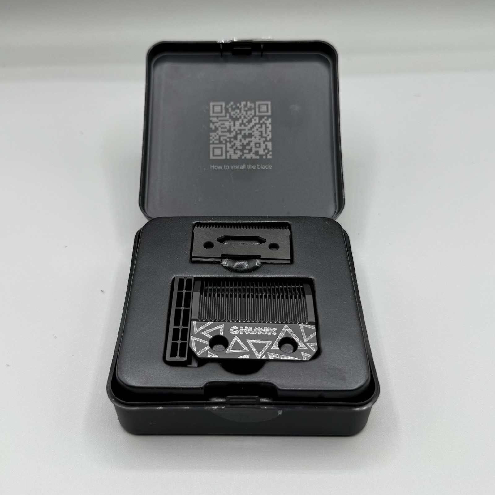 TPOB Black PLAY Chunk Blade Blackout Edition Replacement Clipper Blade Open Box