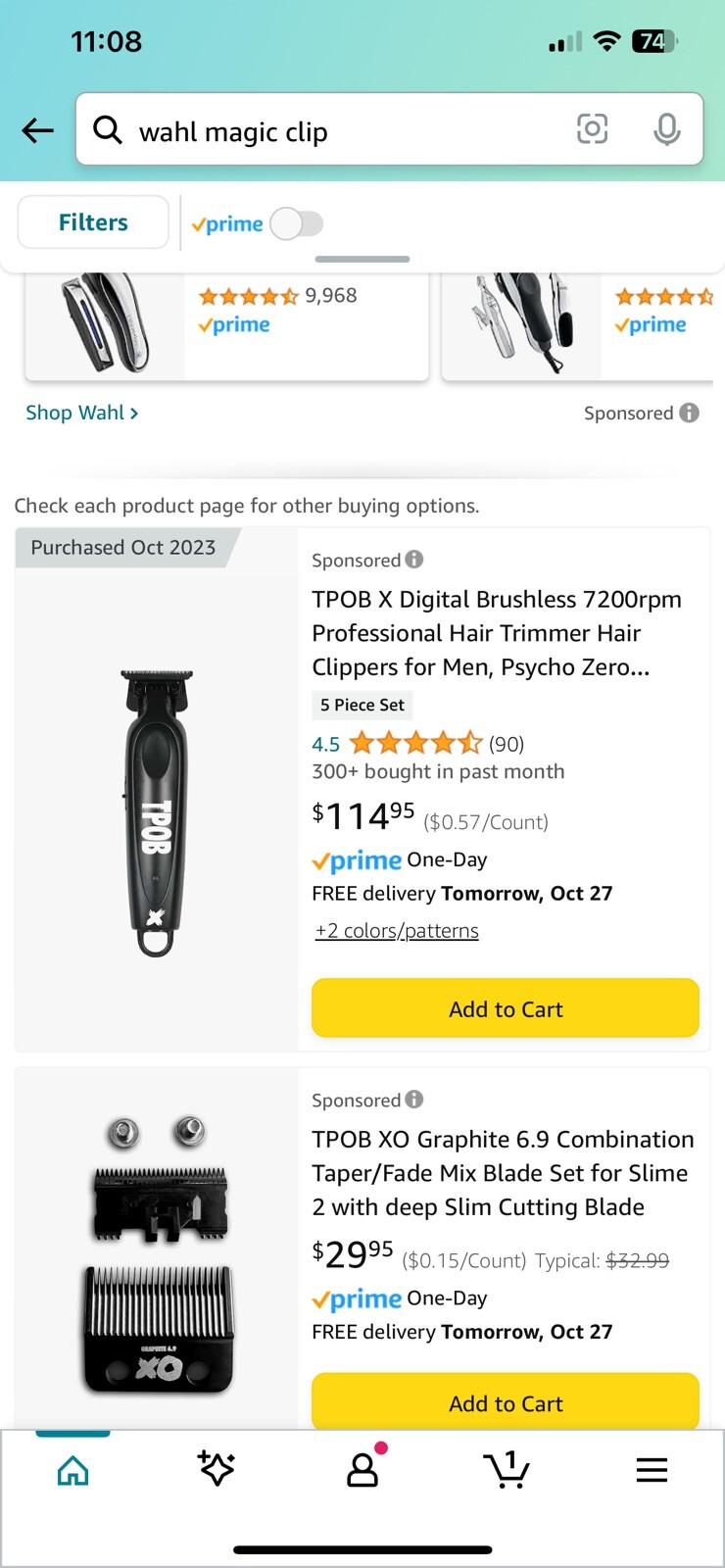 Andis Master Cordless Clipper – 12470