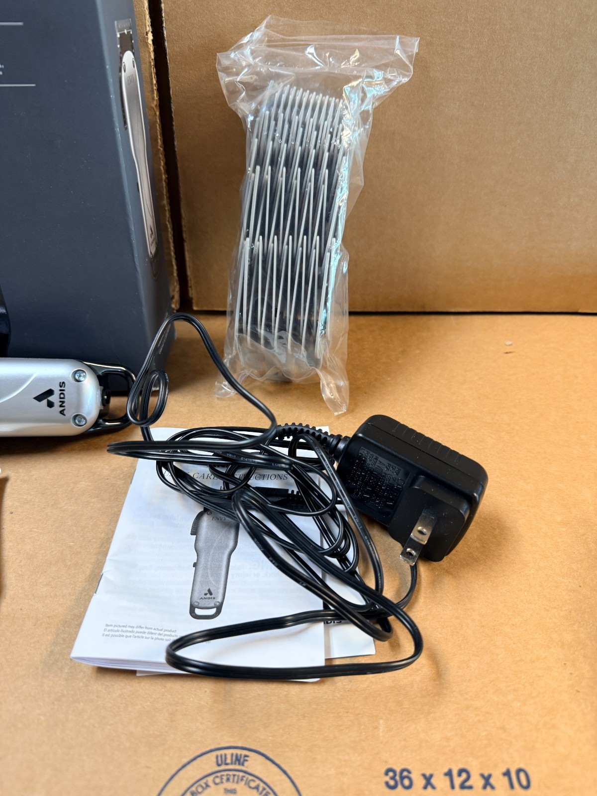 Andis 73000 Cordless Envy Li Adjustable Blade Clipper Rotary Motor