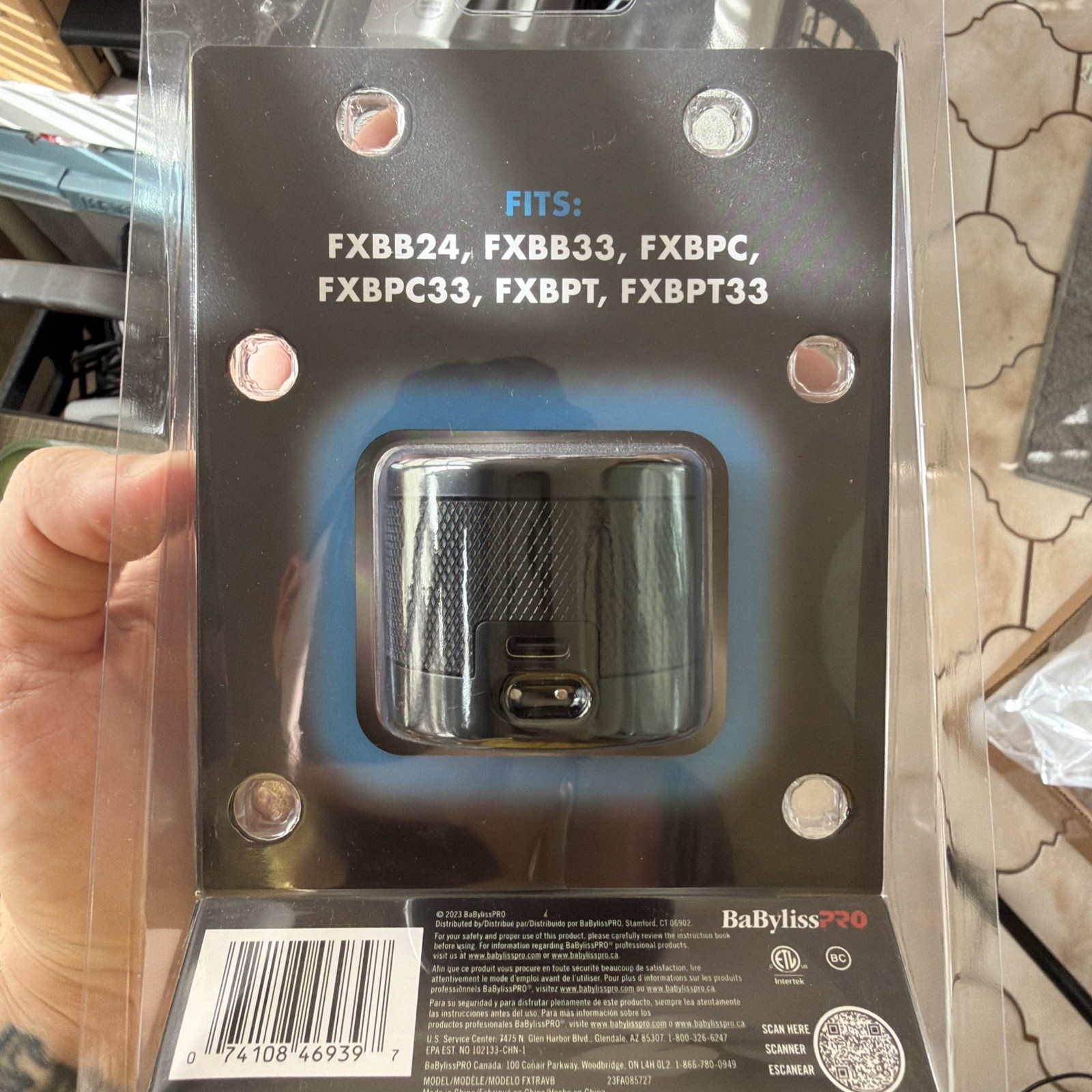 Babyliss Universal FX ONE Charging Stand Black New