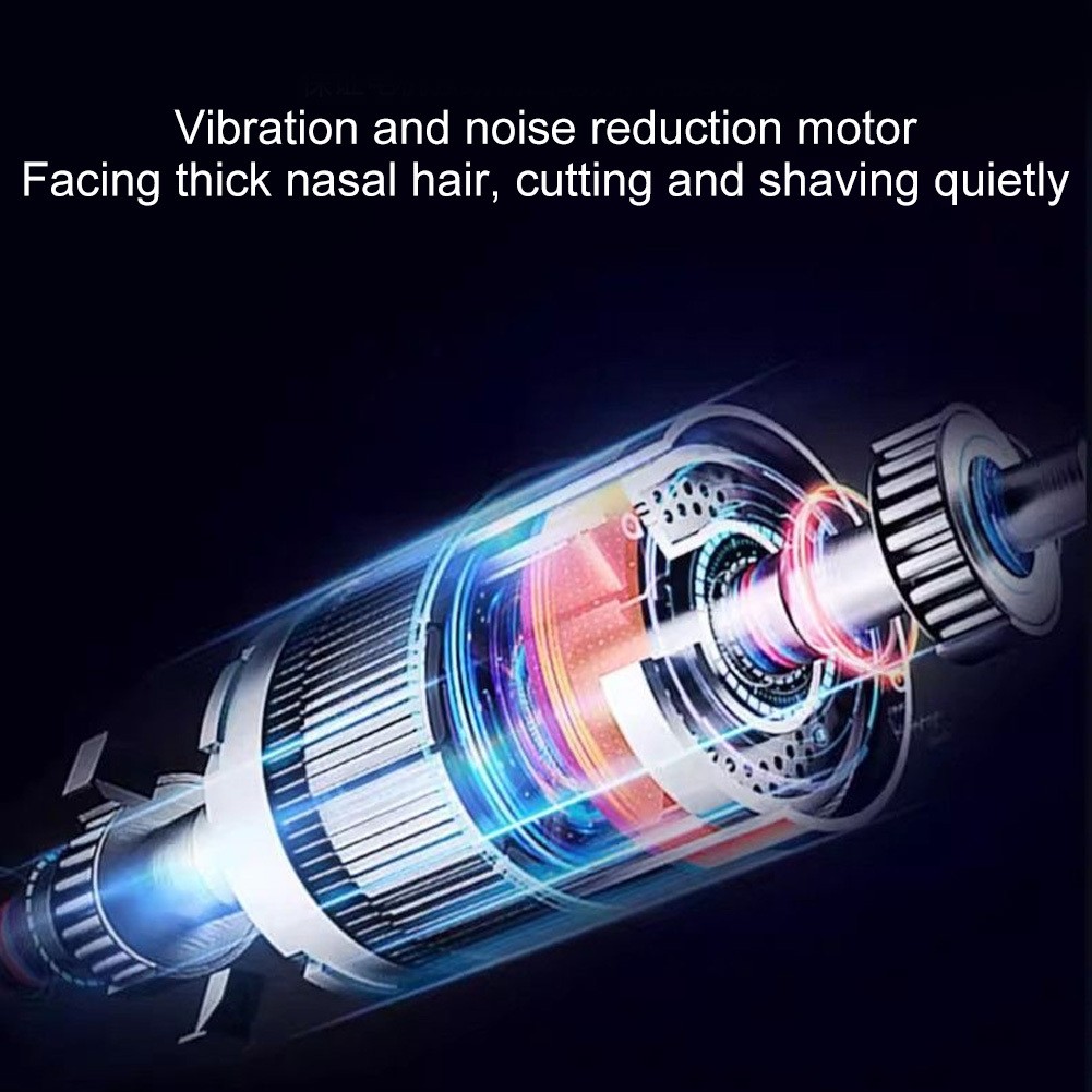 Rechargeable Ear & Nose Trimmer for Men Women- LED Display&Easy Clean Technology