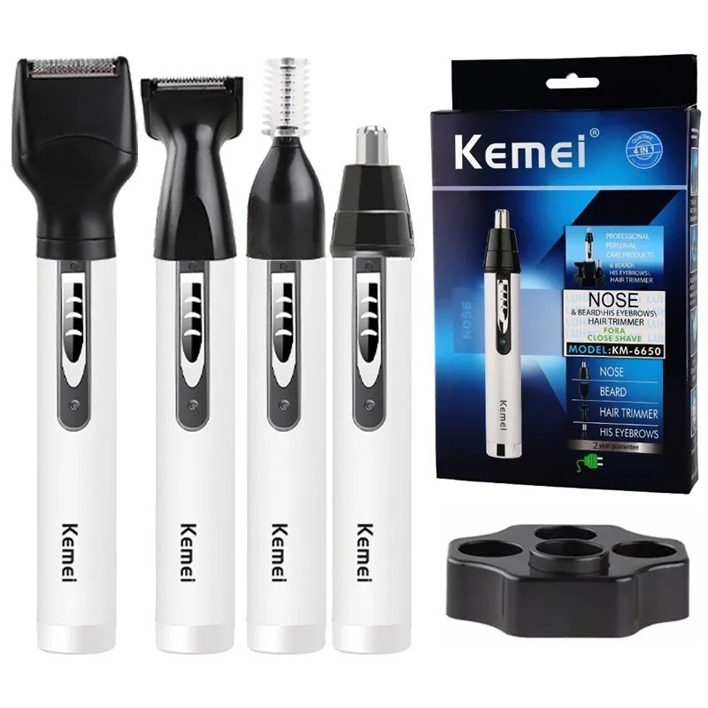Electric Nose Ear Hair Trimmer Eyebrow Shaver Clipper Groomer Cleaner tool