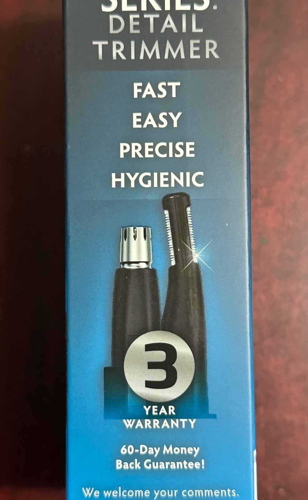 WAHL TACTICAL PRO Nose Ear LITHIUM Wet/Dry Steel Precision Detailer & Trimmer