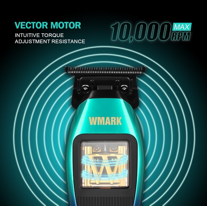 2025 WMARK NG-XT1 Polar Trimmer 10000RPM Cordless Beard Hair Clipper