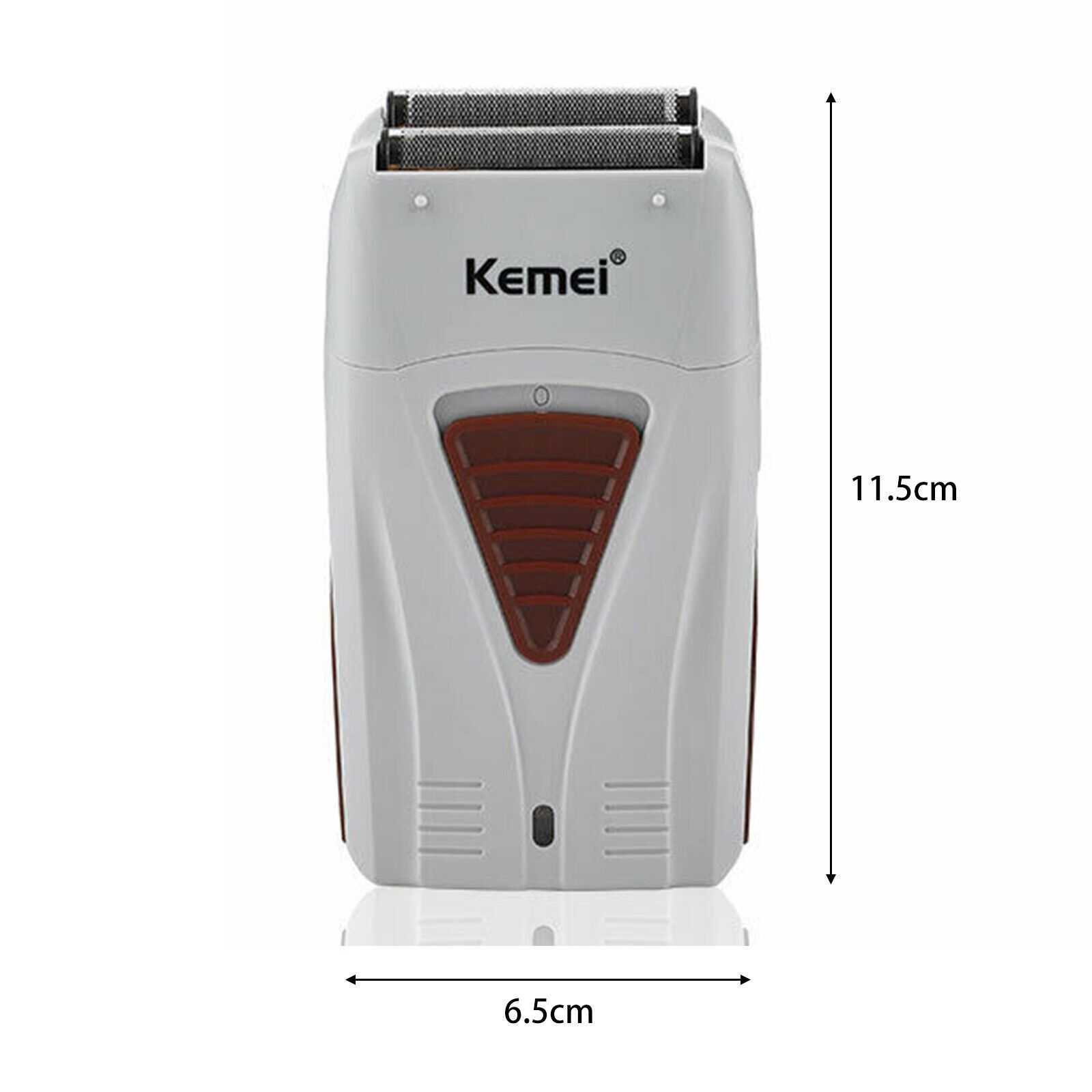 Men’s Hair Clipper Trimmer Bald Kemei Electric Head Blade Dual Foil Shaver Blade