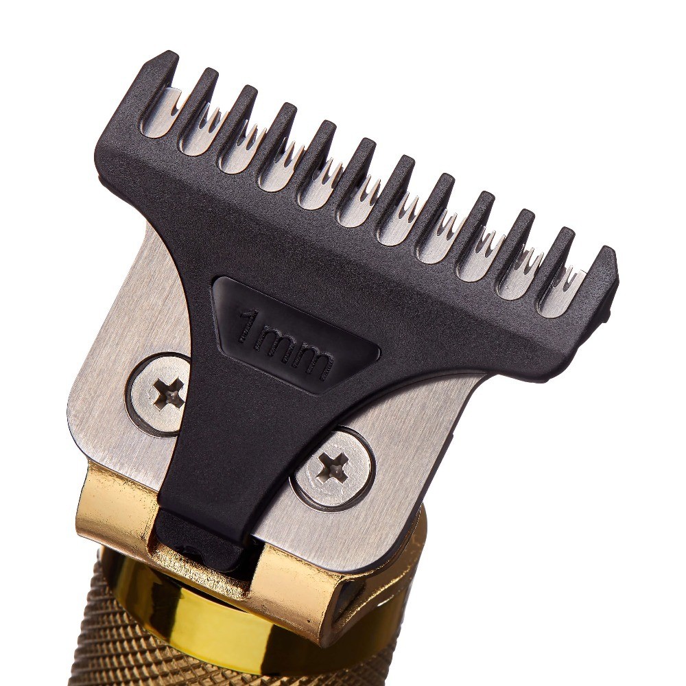 Precision Cordless USB Hair Trimmer Clipper, 8 Pieces, Waterproof Adult Men