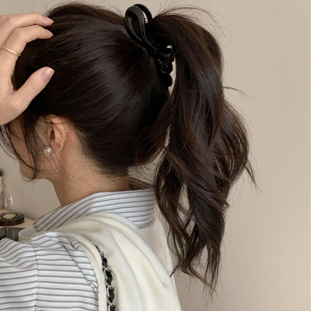 Banana Hair Clips for Thick Strong Hold Ponytail Medium As Picture Show