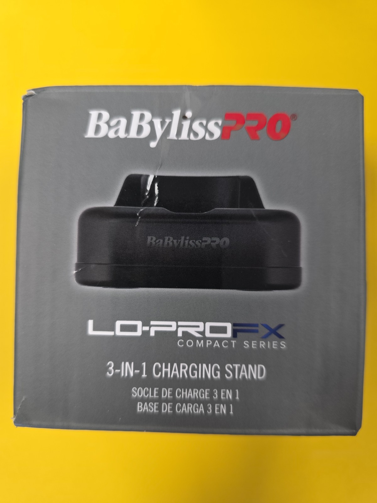 BaBylissPRO Compact Series LO-PROFX 3-in-1 Charging Stand #FXCLPB