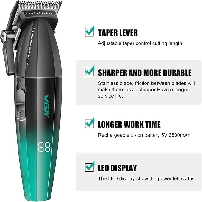 PRO Máquinas Profesionales Para Cortar Cabello Maquina Cortadora De Pelo Set MEN