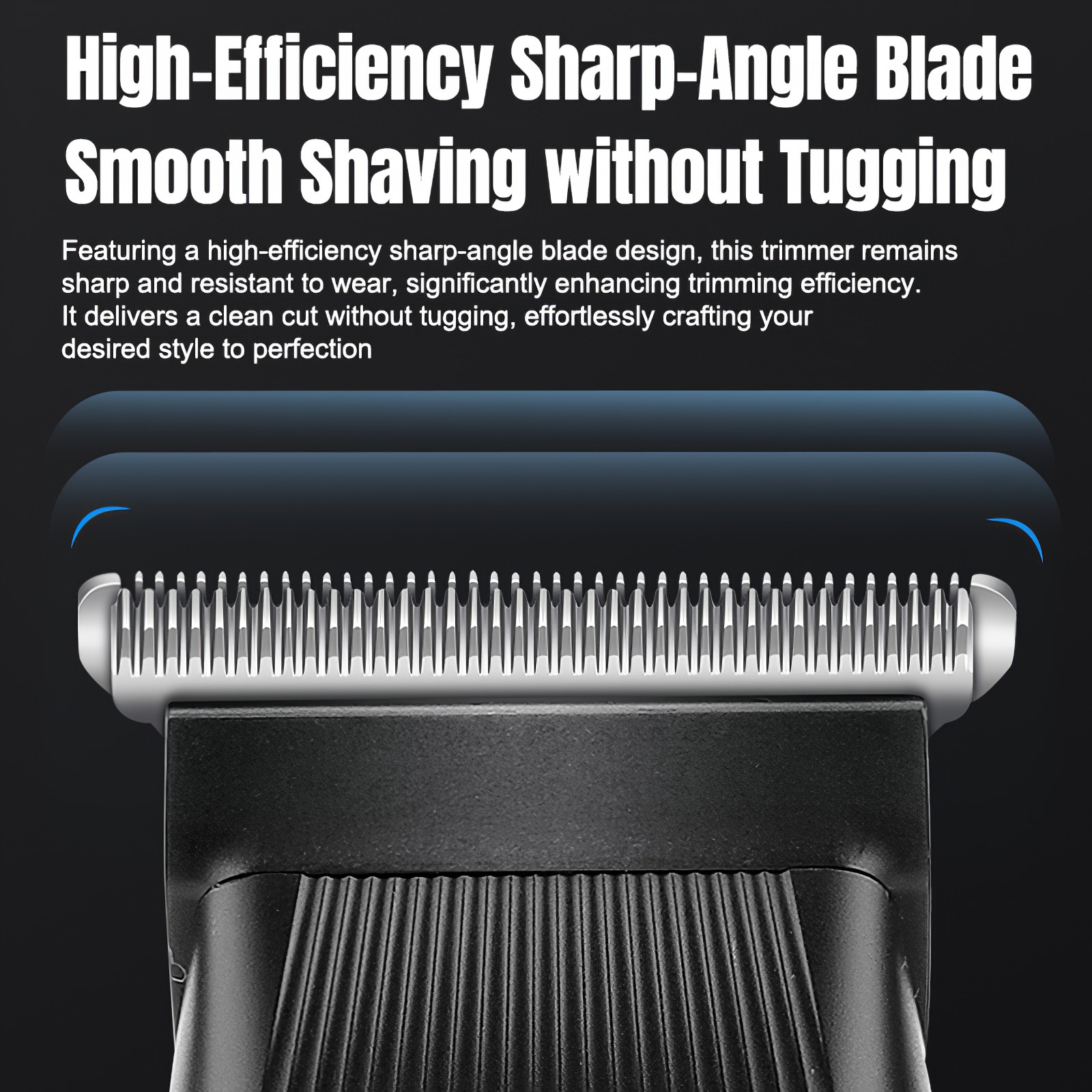 3‑In‑1 Mens Grooming Kit Beard Nose Ear Hair Trimmer Black