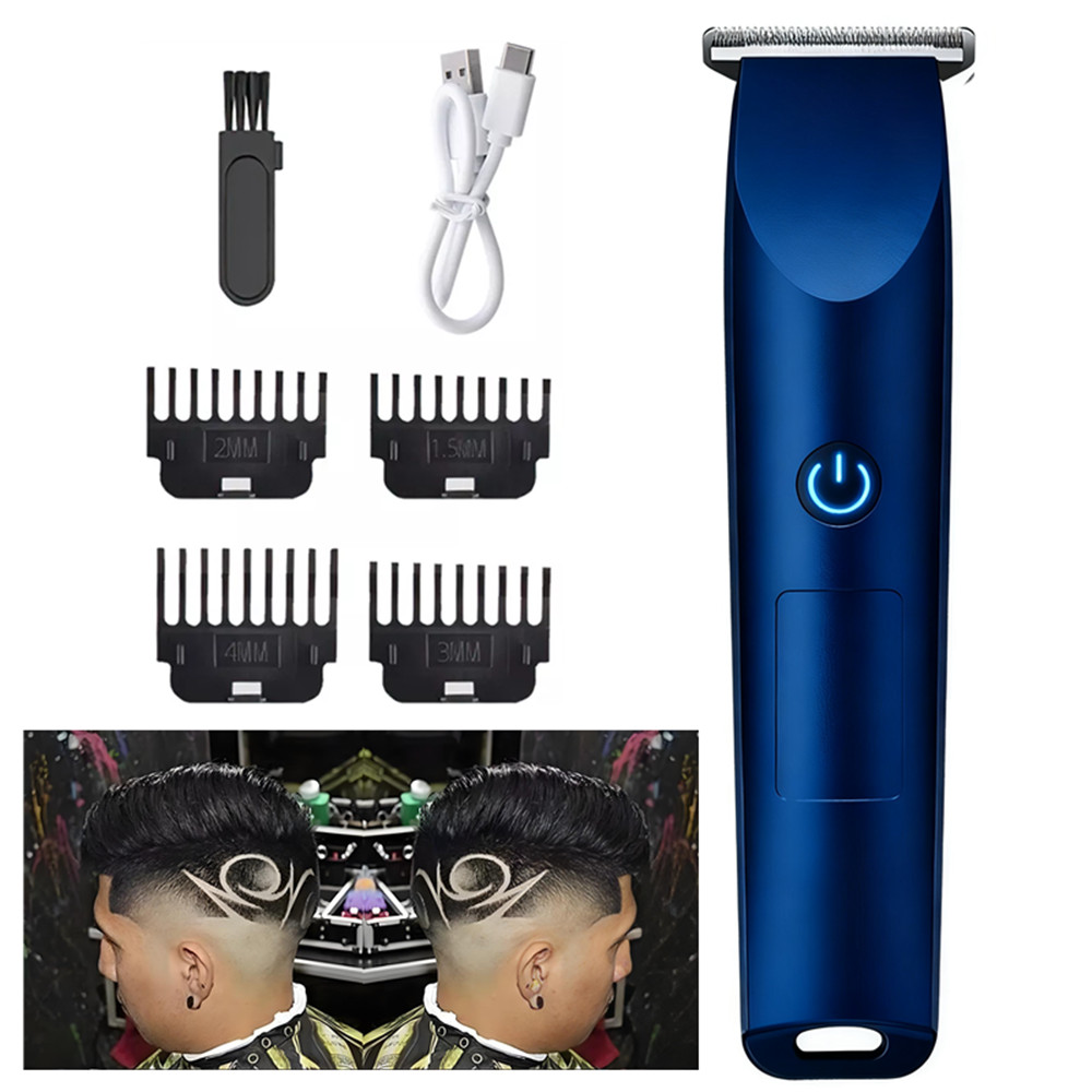 Men Electric Beard Trimmer Hair Clippers Cutting Mustache Barber Shaving Machine