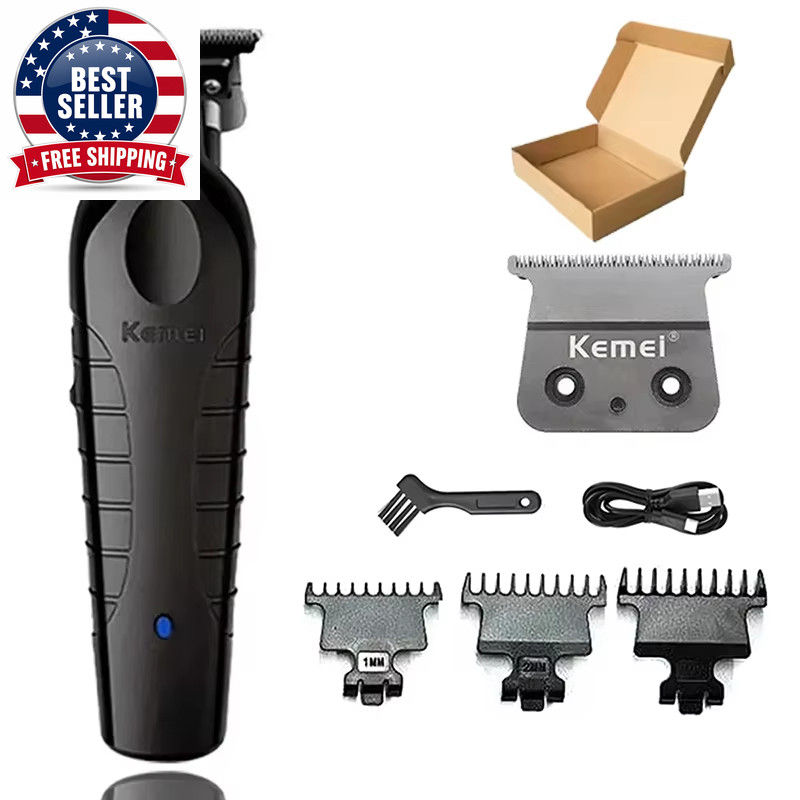 Hair Clipper Km-1071 Km-2299 Km-2024 UBS Rechargeable Cordless Beard Trimmer Pow