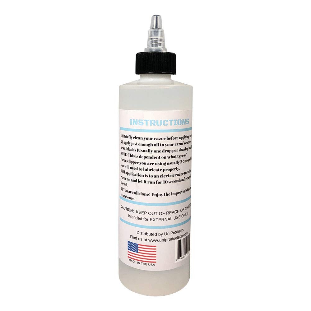 Premium Lubricating White Oil(8oz) for Electric Shavers, Hair Clippers, Hair …