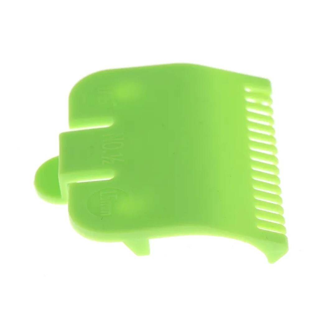 3Pcs 1.5mm Professional Cutting Guide Comb Hair Clipper Cutting Green