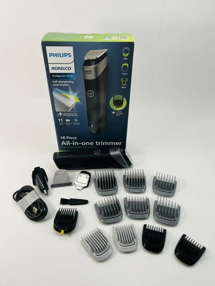 Philips Norelco Multigroom Beard Hair Body Trimmer | Choose Model & Condition