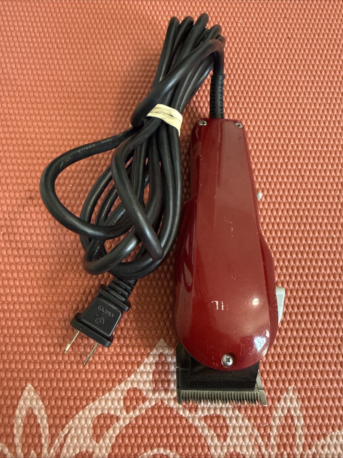 Wahl Model ST Professional Designer Red Electric Corded Clippers
