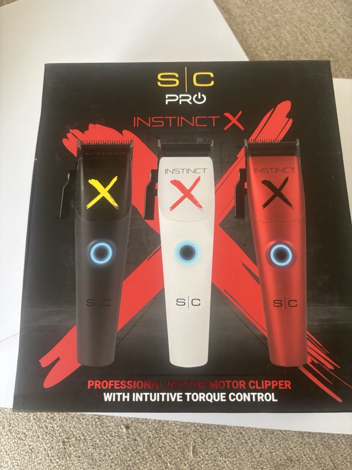 StyleCraft Instinct-X Professional Vector Motor Hair Clipper | SC608M