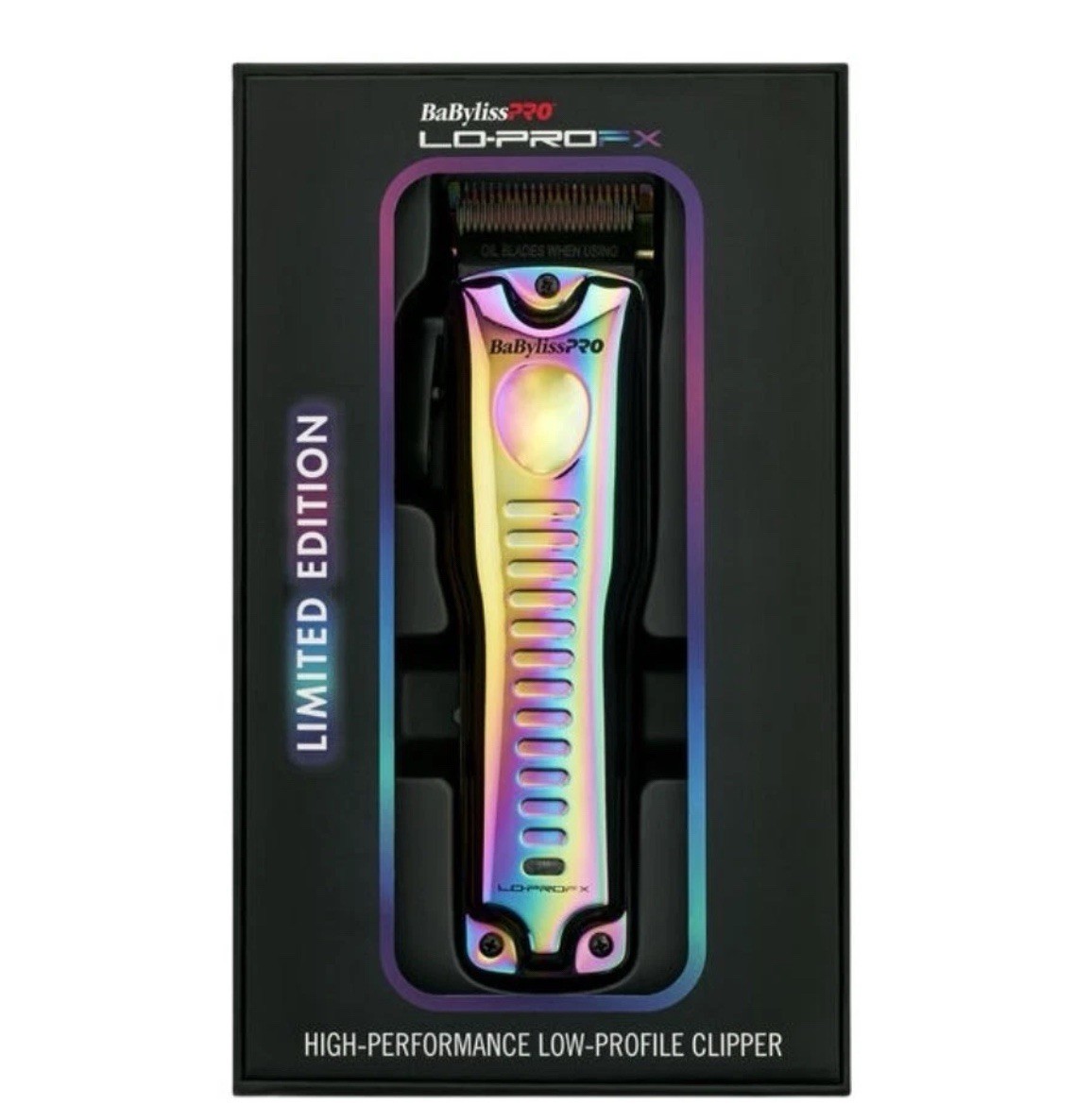 BaBylissPRO LoPROFX Limited Edition Clipper – Iridescent #FX825RB