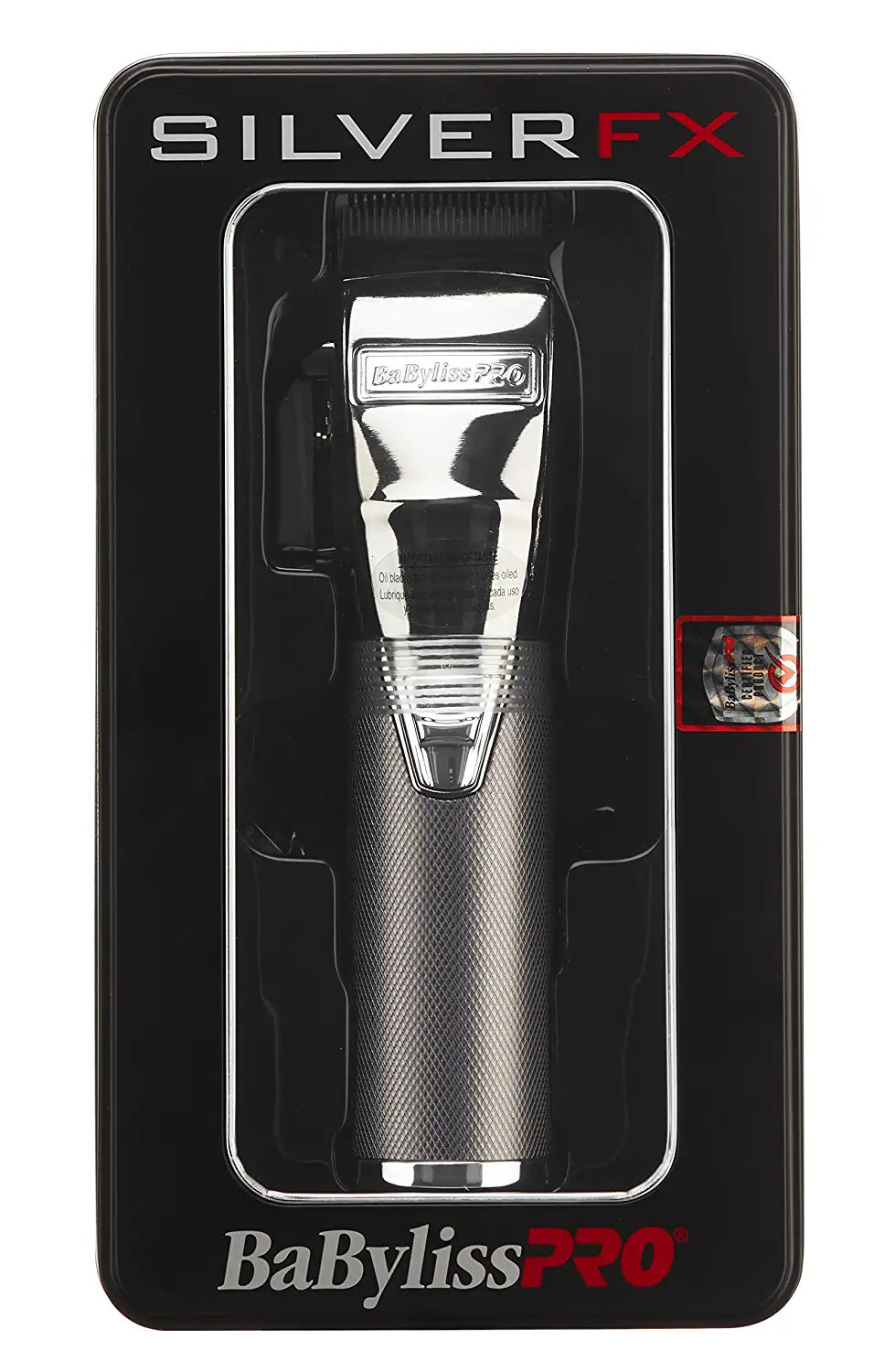 Babyliss Pro SILVER FX Clipper FX870S + SILVERFX Trimmer FX788S Combo