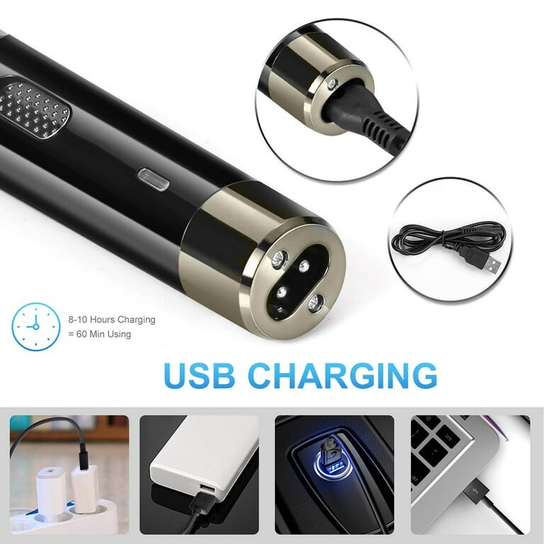 Razuradora para hombres 4 en 1 Eléctrica Recargable USB Waterproof Portable