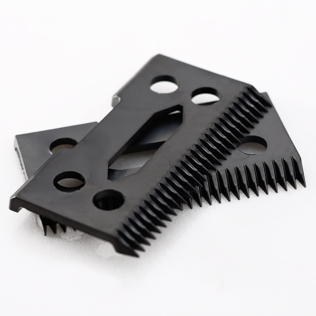 MAWAER 3 PCS Black PRO Hair Clipper Replacement Ceramic Blades 3 Pack, Mb3