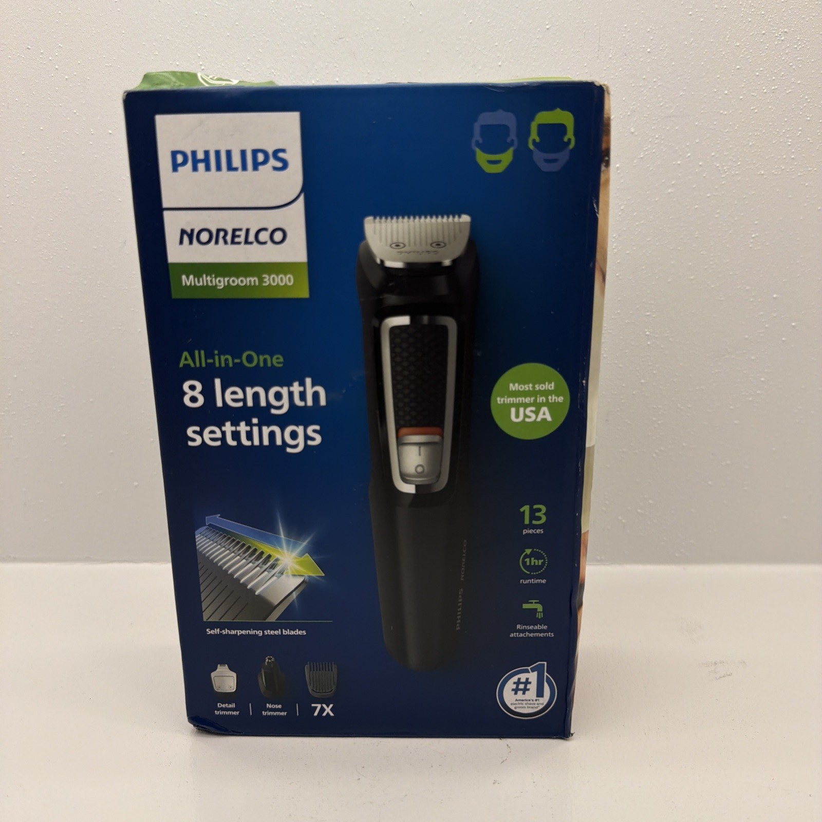 Philips Norelco Multigroom Series 3000, 13-in-1 Beard & Hair Trimmer