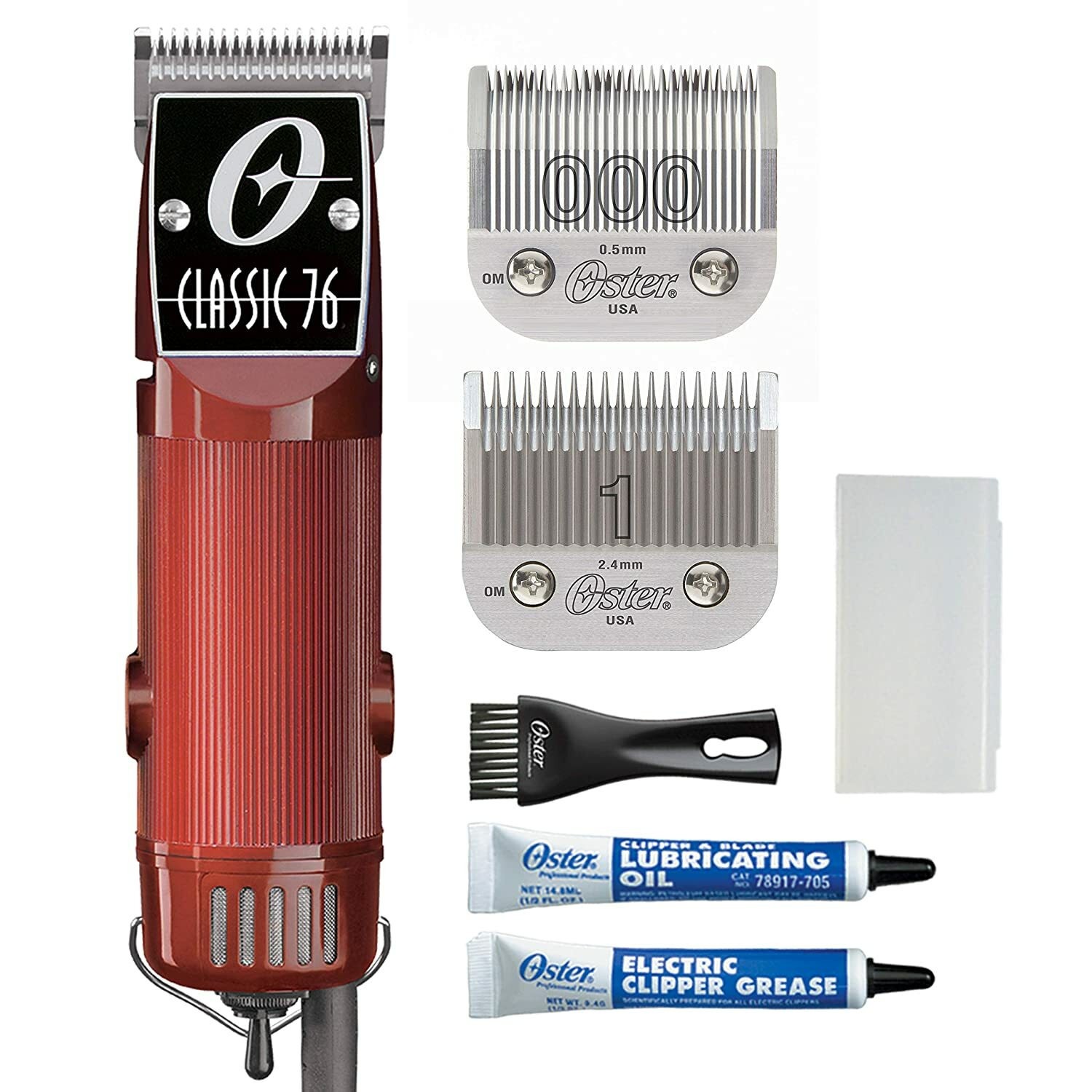 Oster Classic 76 Universal Motor Clipper with Detachable Blades – Brown