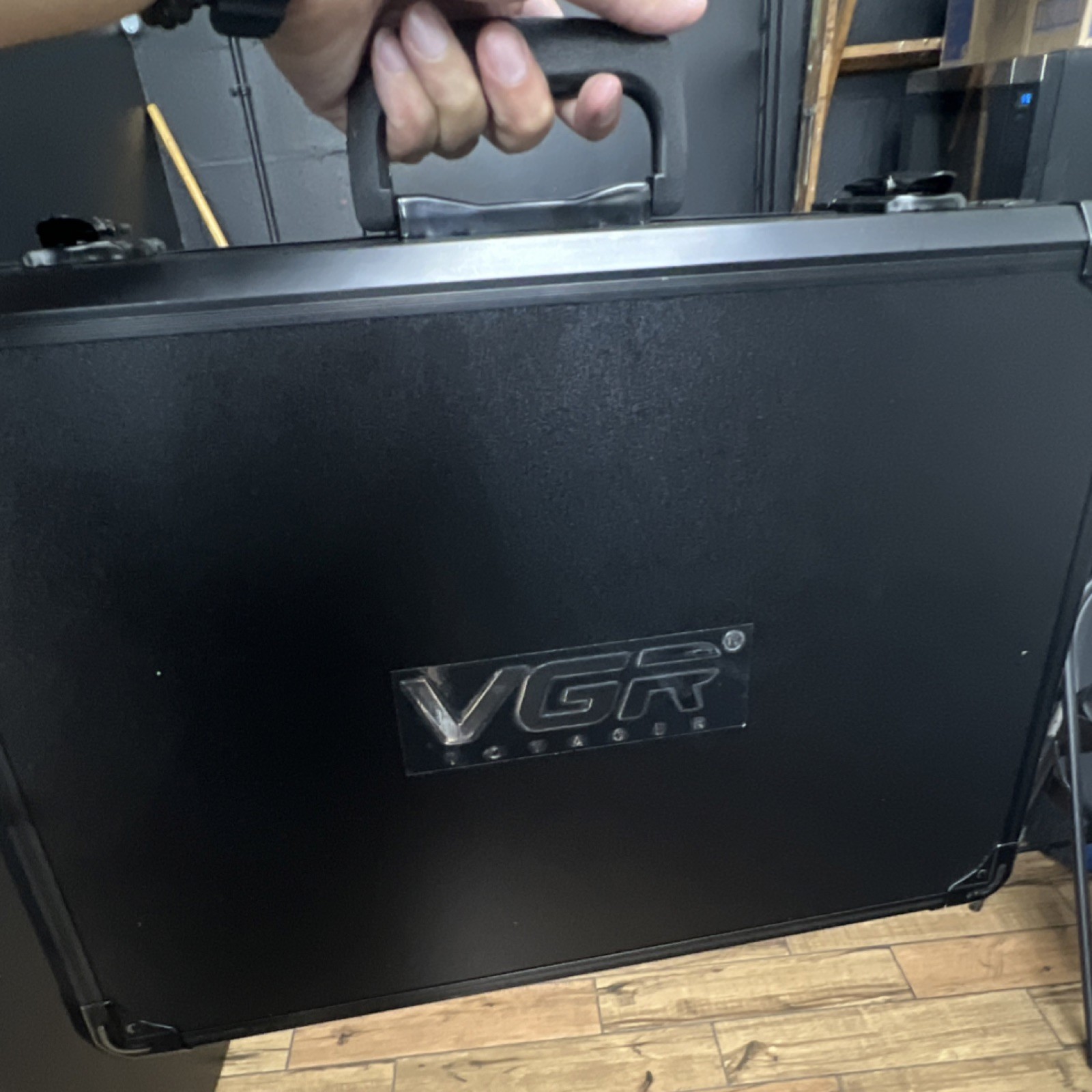 VGR V-035 S3 Barber Combo Vector Motor DLC Blades 3 Heads Electric