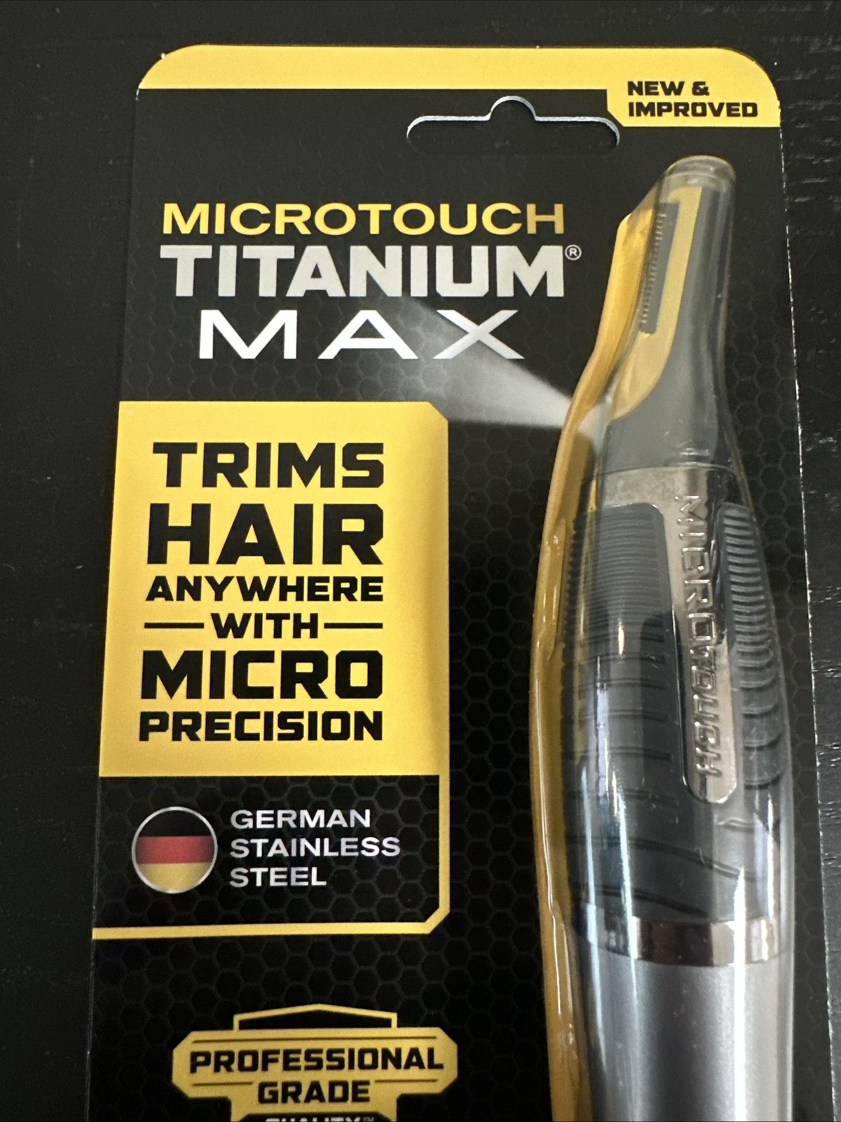 Microtouch Titatnium Max All-In-One Personal Mirco Precision Trimmer [NEW]
