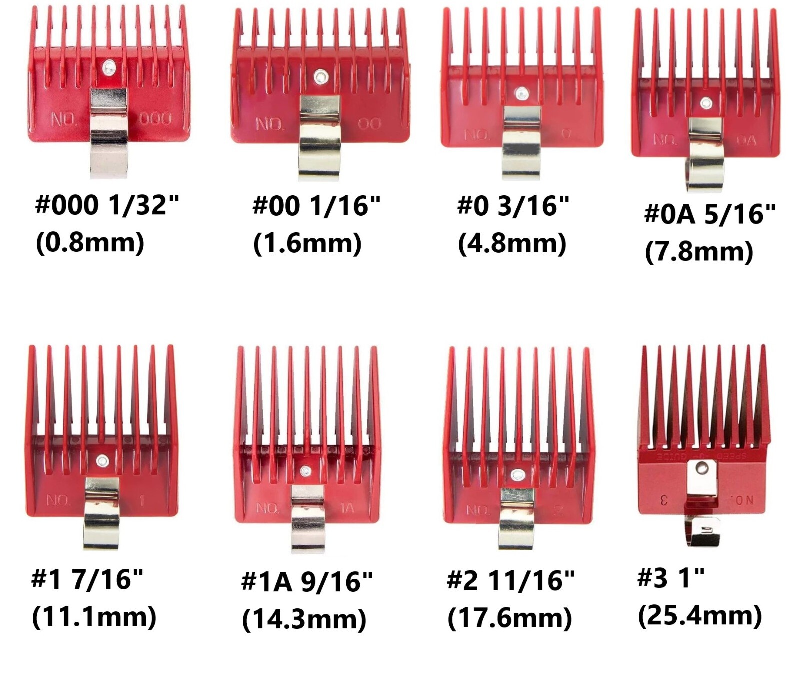 SPEED O GUIDE UNIVERSAL CLIPPER COMB | 1PC [USE DROP DOWN MENU FOR SIZE]