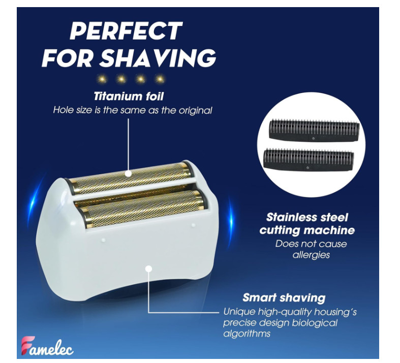 1 Replacement Foil and Cutter Andis Pro For #17150 17200 Shaver TS-1/2 17155(4A)