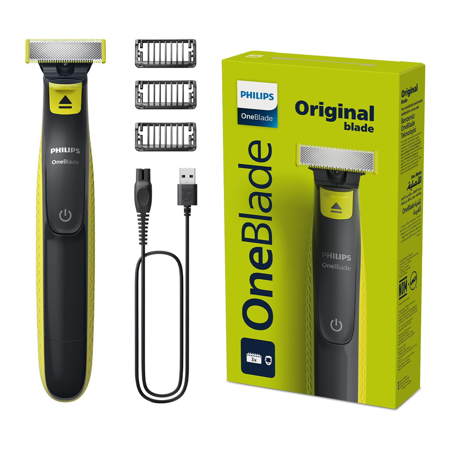 Philips One Beard Trimmer and Shaver Technology blades – QP2724/10