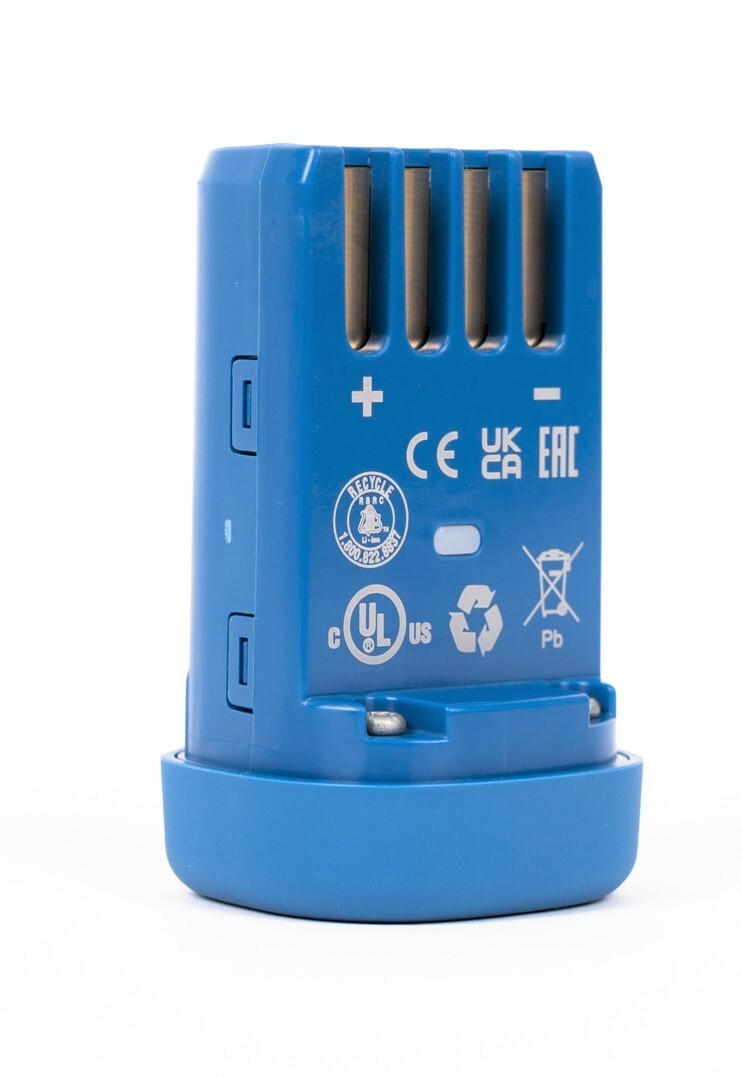 Genuine Oster Battery Lithium Ion Blue for Classic 76 Turbo A5 Model 97 – no box