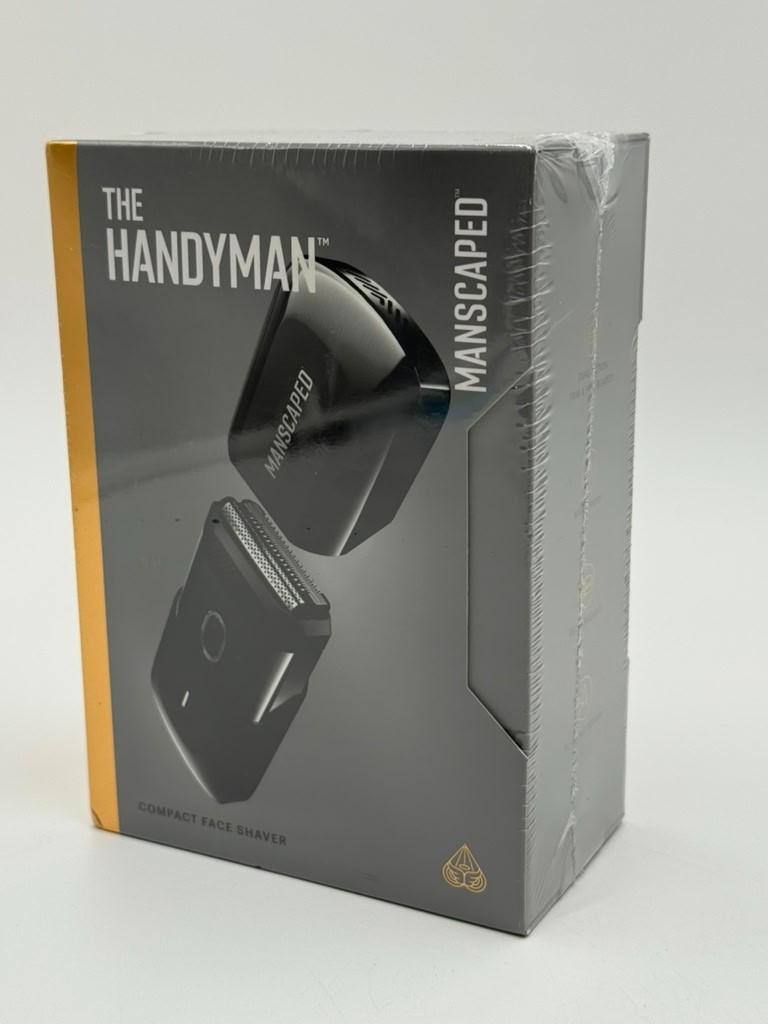 MANSCAPED The Handyman Compact Electric Foil Face Shaver Men’s Travel Razor