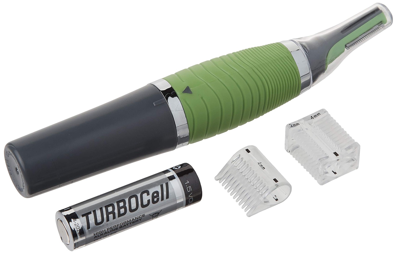 Micro Touch MAX Precision Hair Trimmer, Green Cordless & Portable Groomer