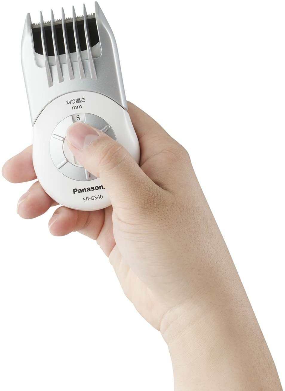 Panasonic ER-GS40-W Hair Cutter for Men Battery-Powered White Color Trimmer F/S