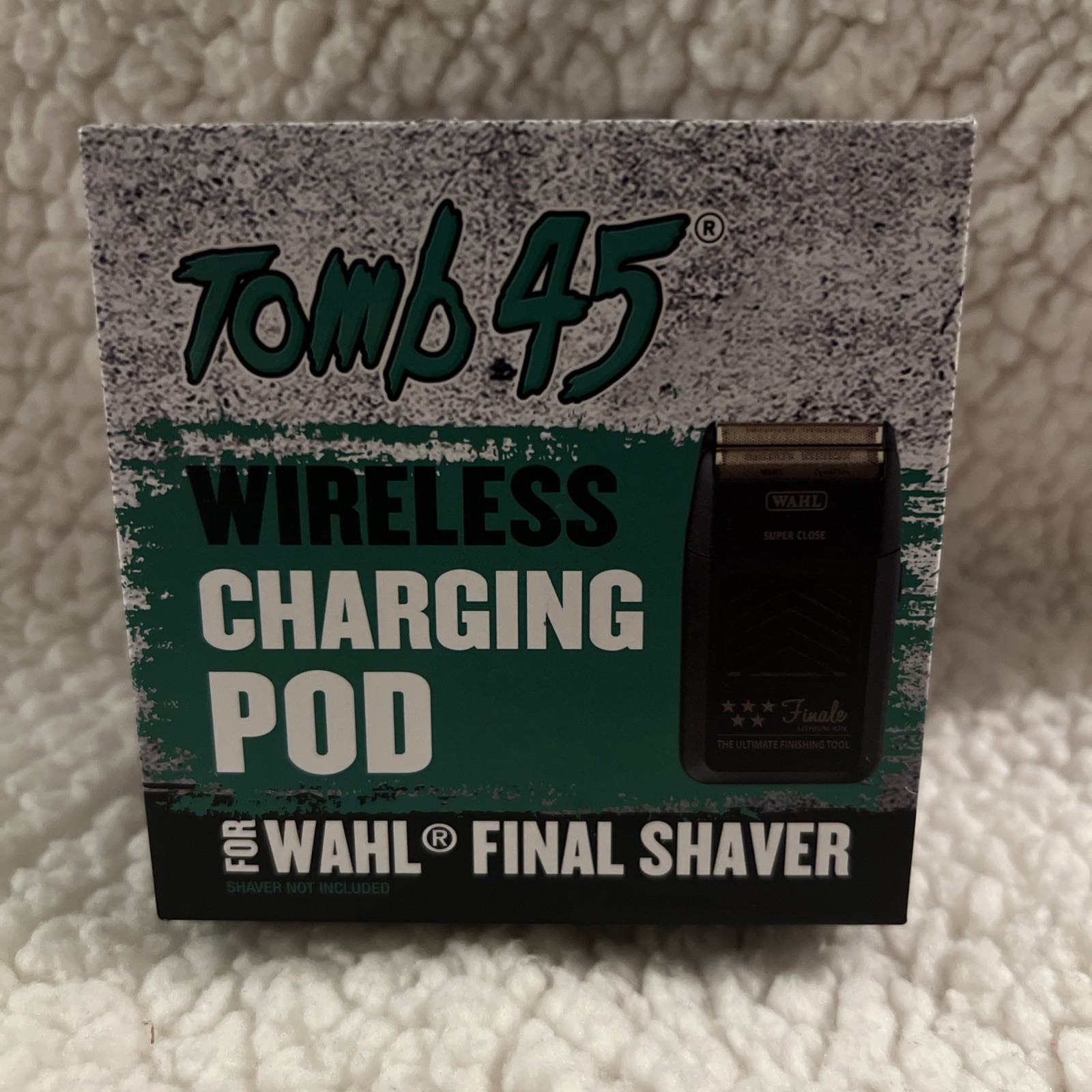 Tomb 45 Wireless Charging Pod For Wahl Final Shaver