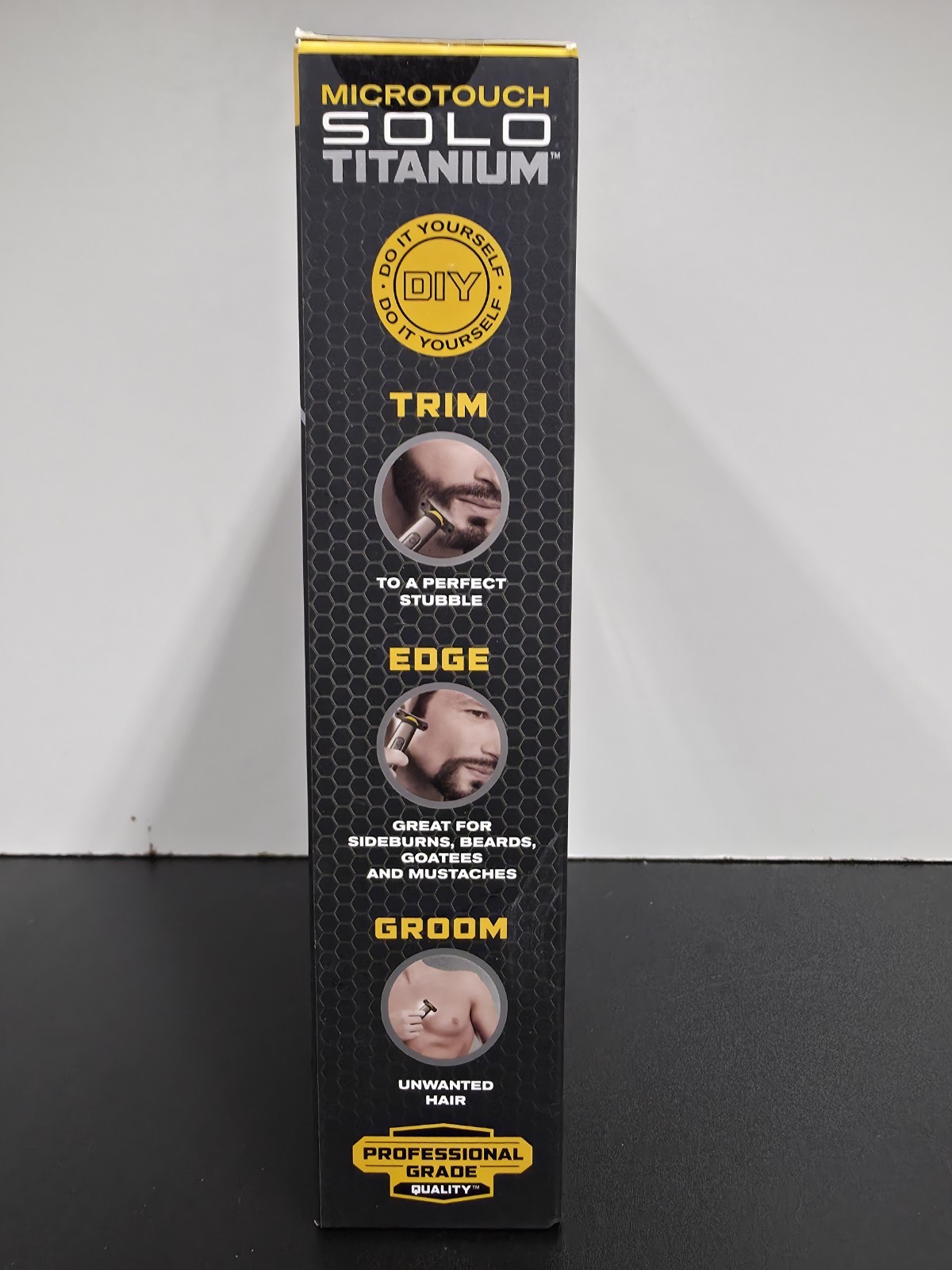 MicroTouch SOLO Titanium Rechargeable Full Body Groomer w/ 3 Heads NEW/SEALED