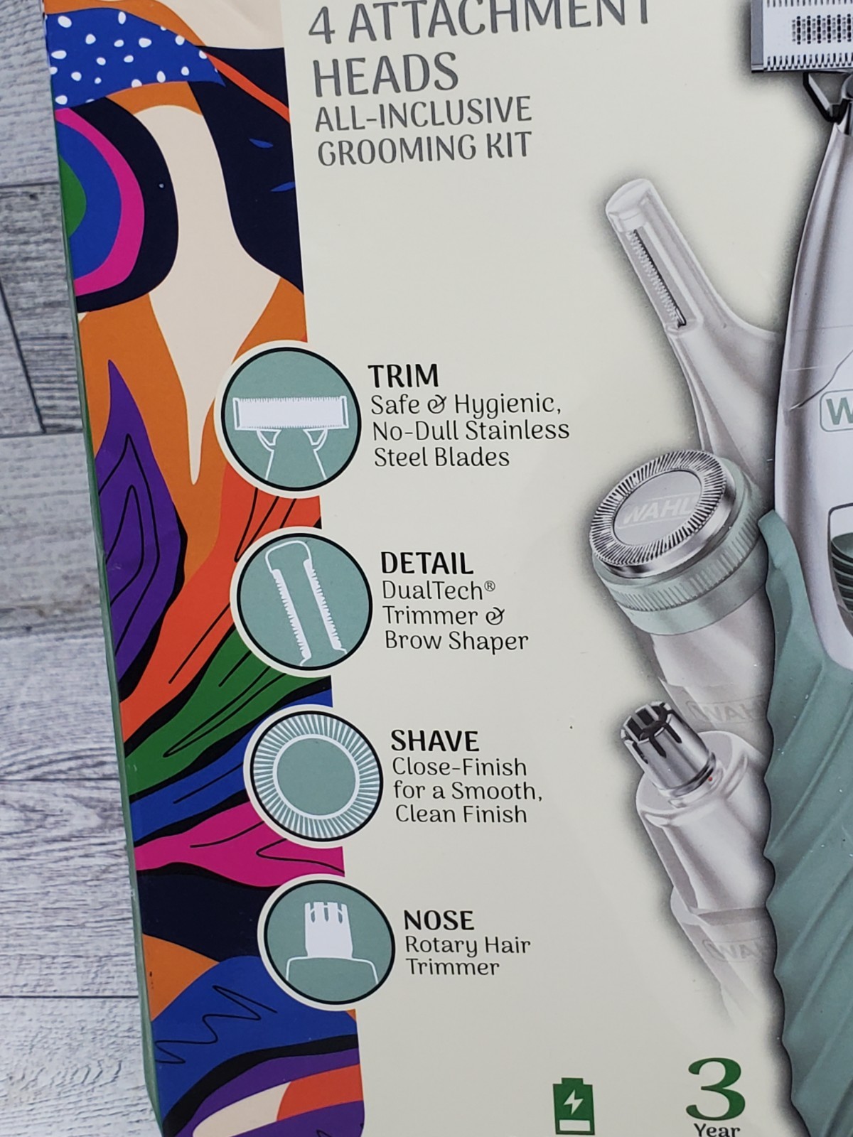 Wahl Be Radiant Face & Body Electric Shaver for Women