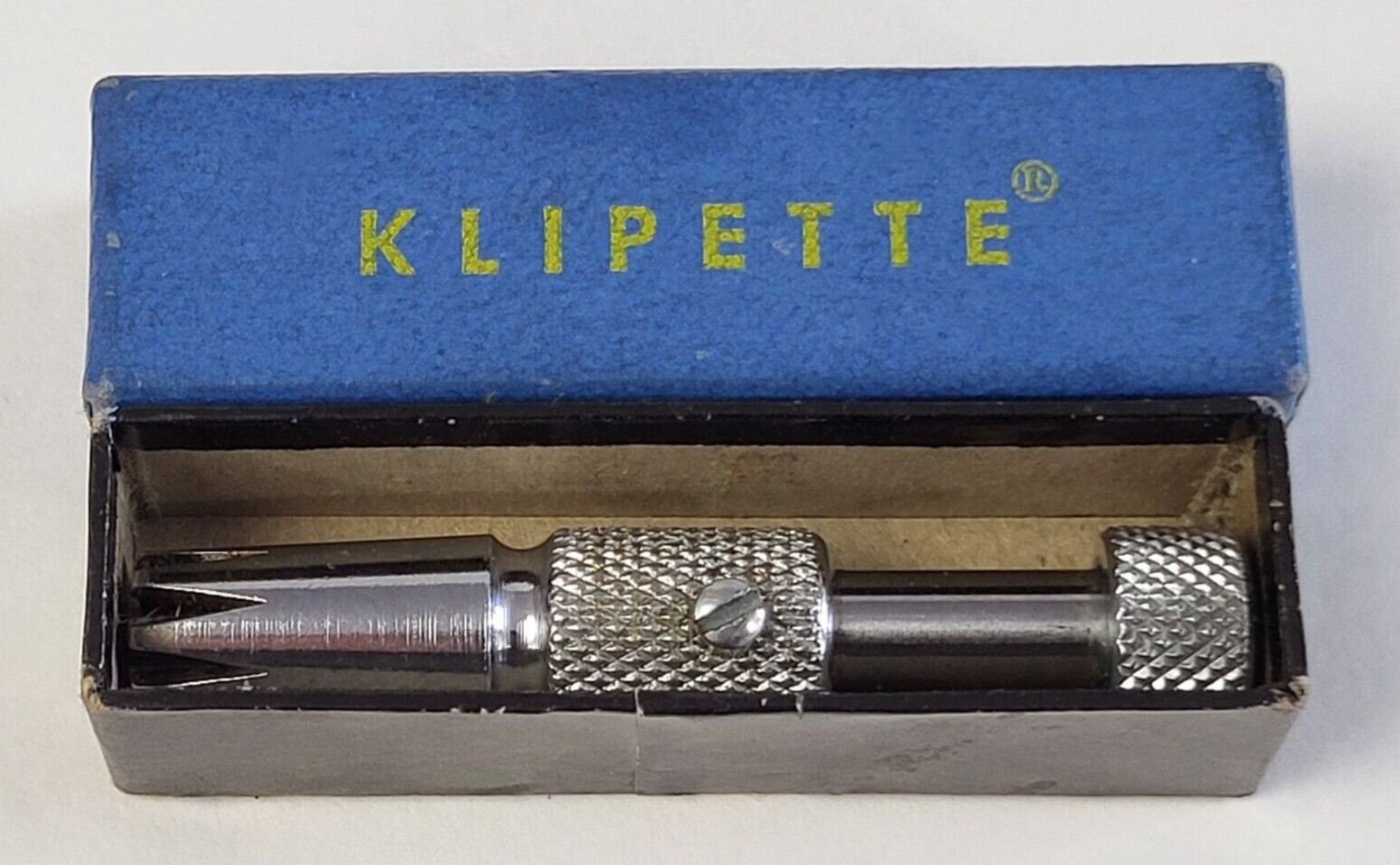 KLIPETTE BARBER GROOMING NOSE HAIR CLIPPER ACCESSORY MEN’S HEALTH CARE VINTAGE